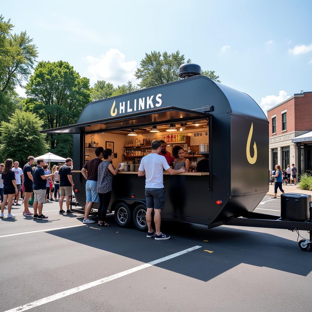 Custom-Designed Food Trailer in Lexington