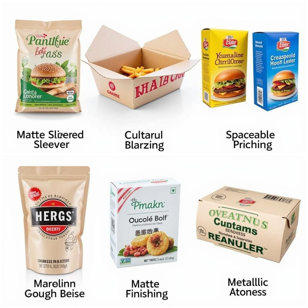 Custom Printed Food Packaging Sleeves