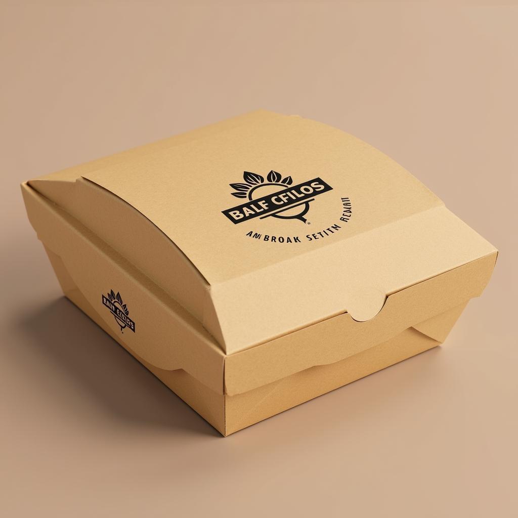 Custom Printed Paper Food Box