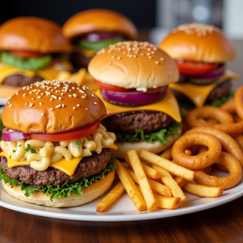 Daddy's Cookout Burger Platter