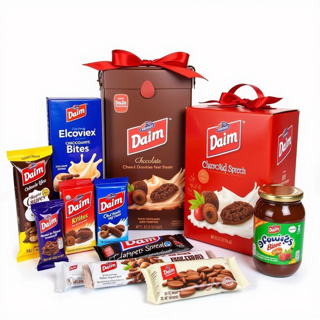  Different Daim chocolate products and gift options