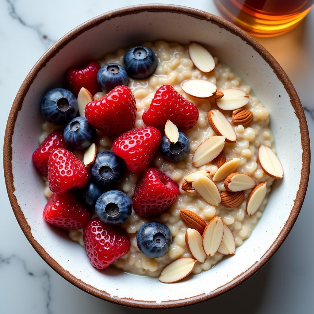 Daniel Fast Oatmeal Bowl