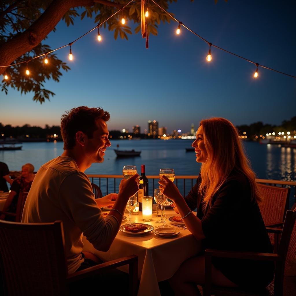 Romantic Waterfront Dining on Davis Island