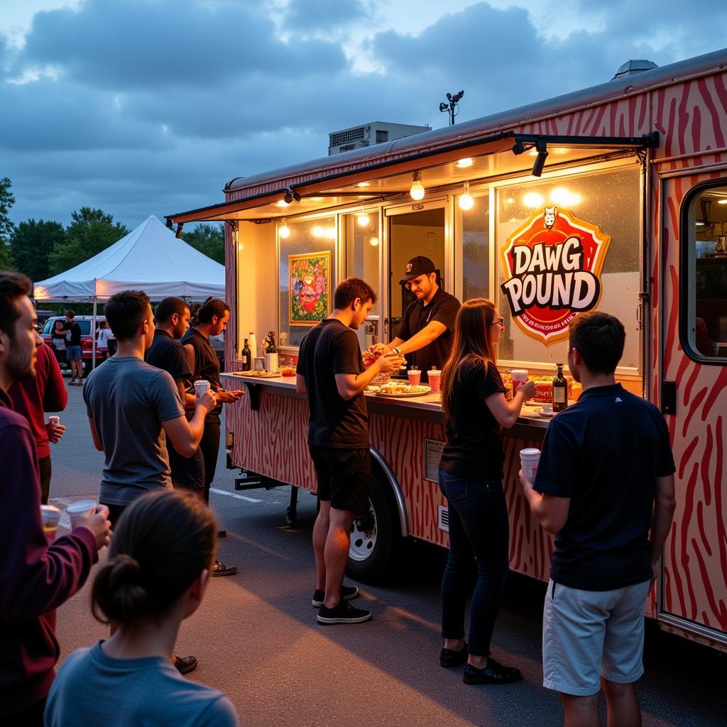 Dawg Pound Food Truck Catering Event