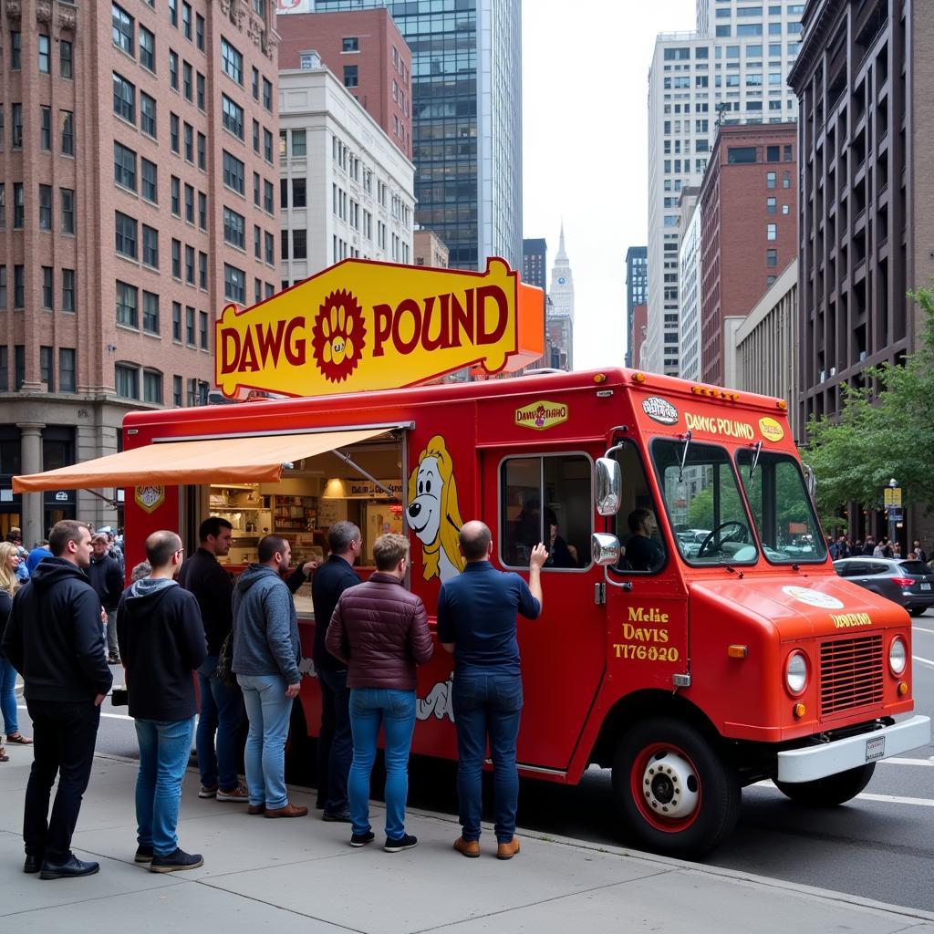 Dawg Pound Food Truck in Cleveland, Ohio