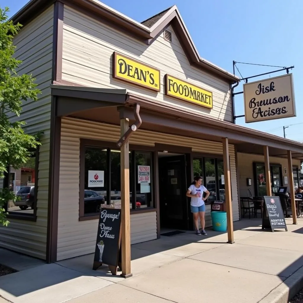 Dean's Food Market Storefront