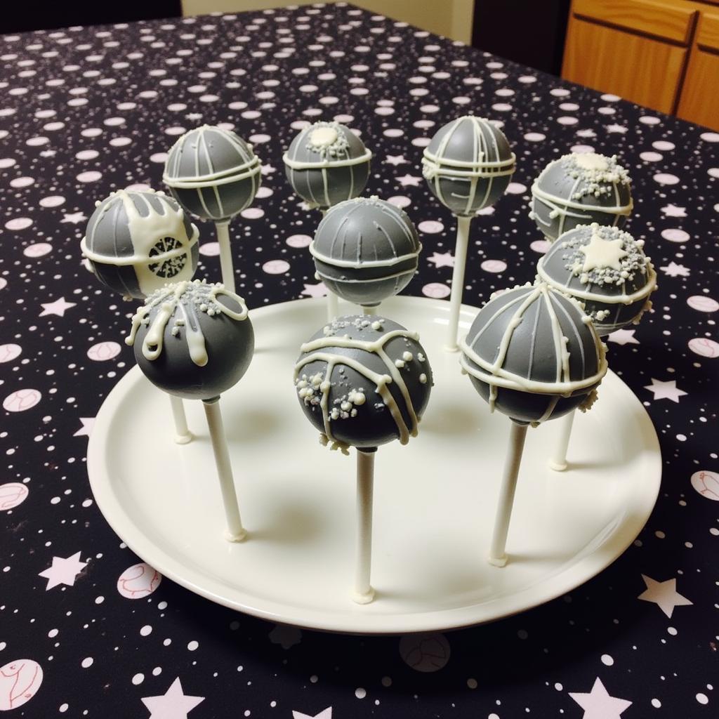 Death Star Cake Pops Recipe