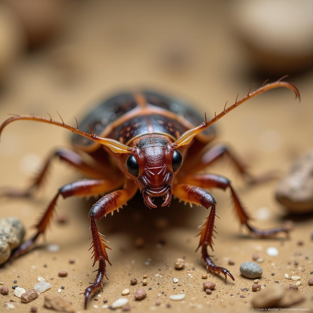 Dehydrated Cockroach