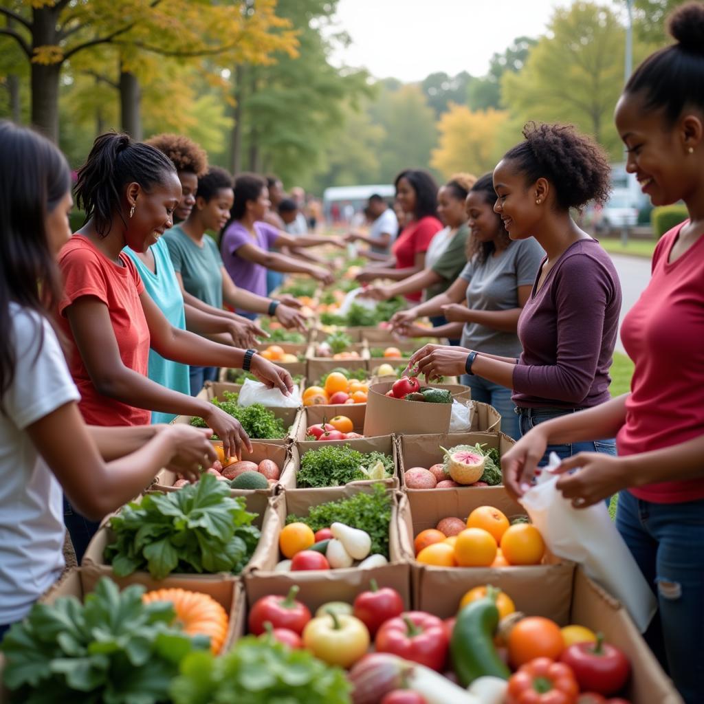 Dekalb County Food Giveaway Event