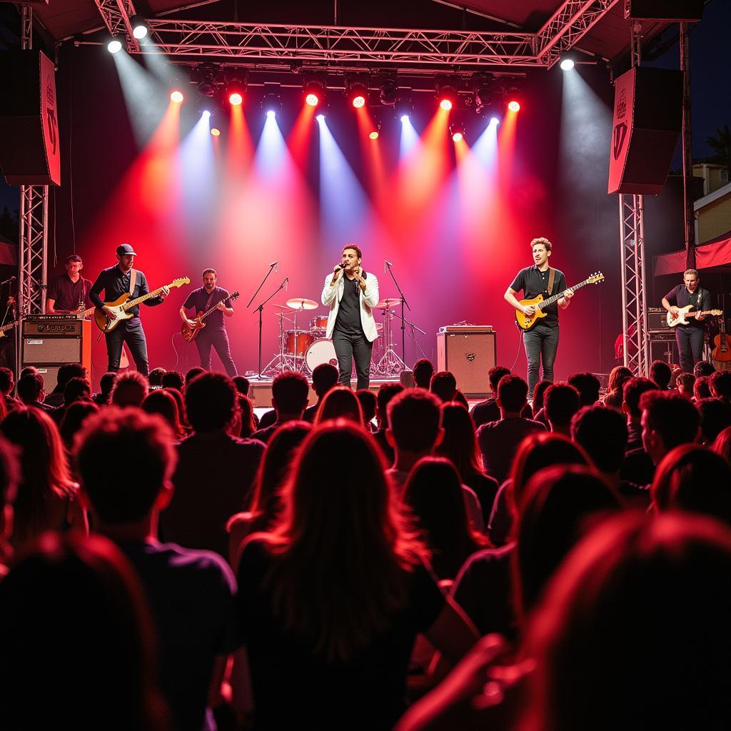 Live Music Performance at Del Mar Food Festival