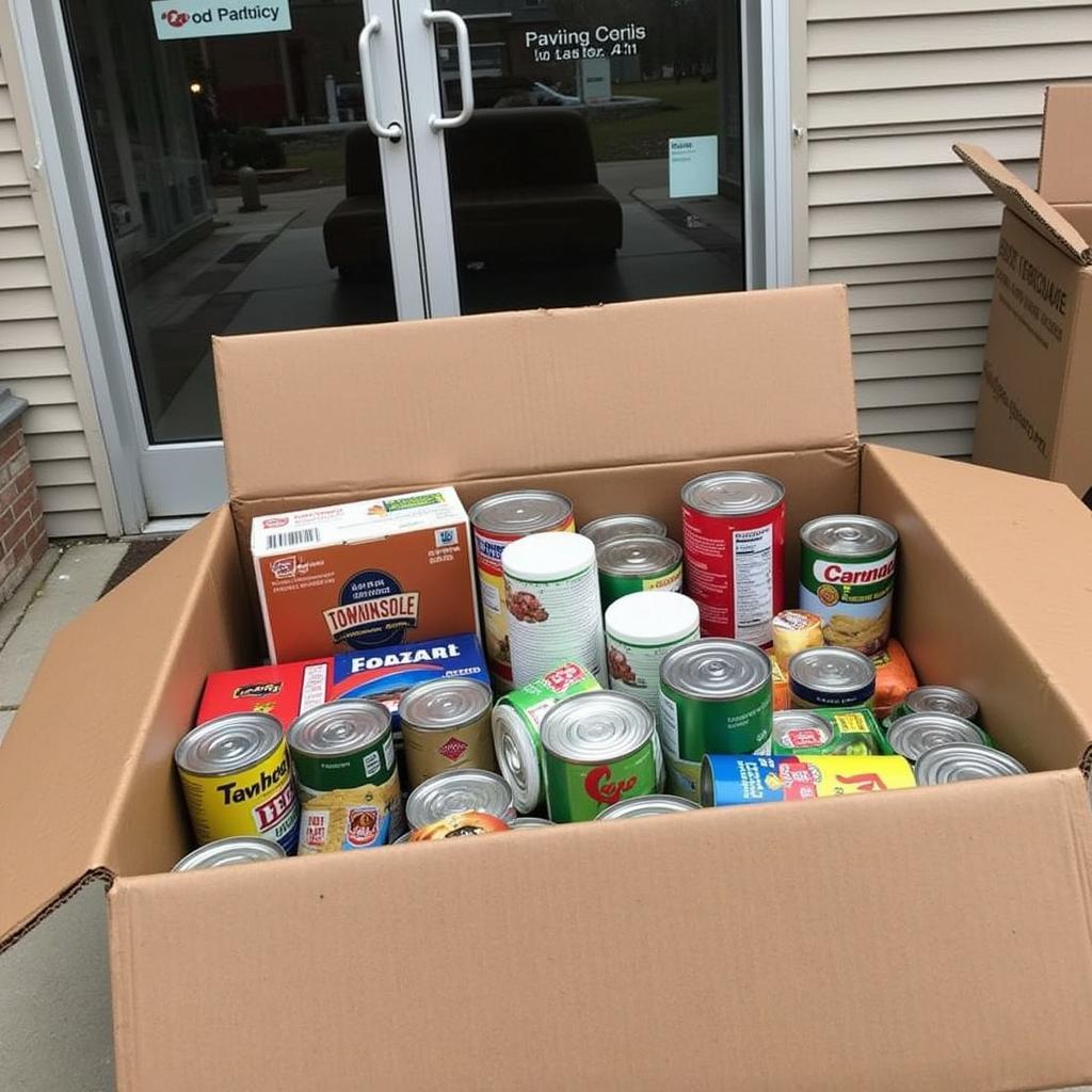  Donating to the Delaware Township Food Pantry