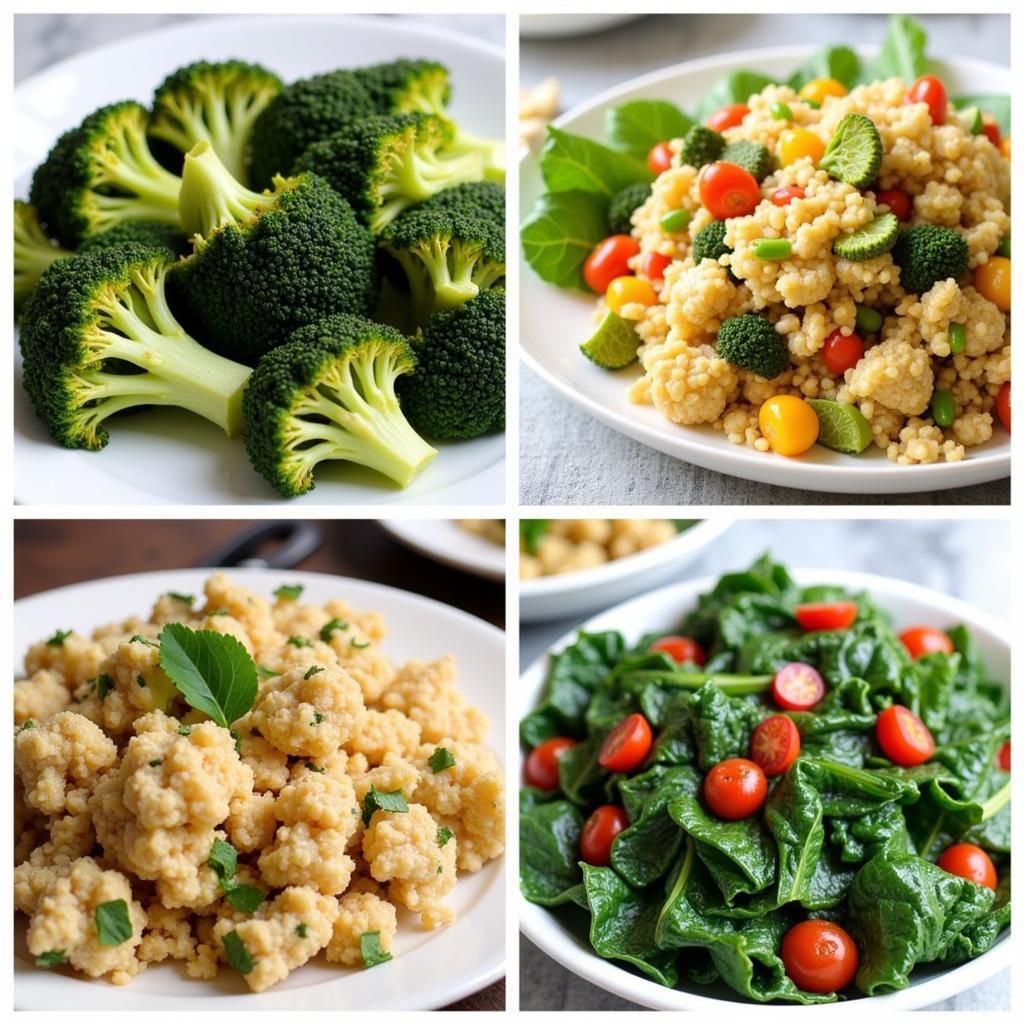 A variety of appealing and healthy recipes featuring cruciferous vegetables.