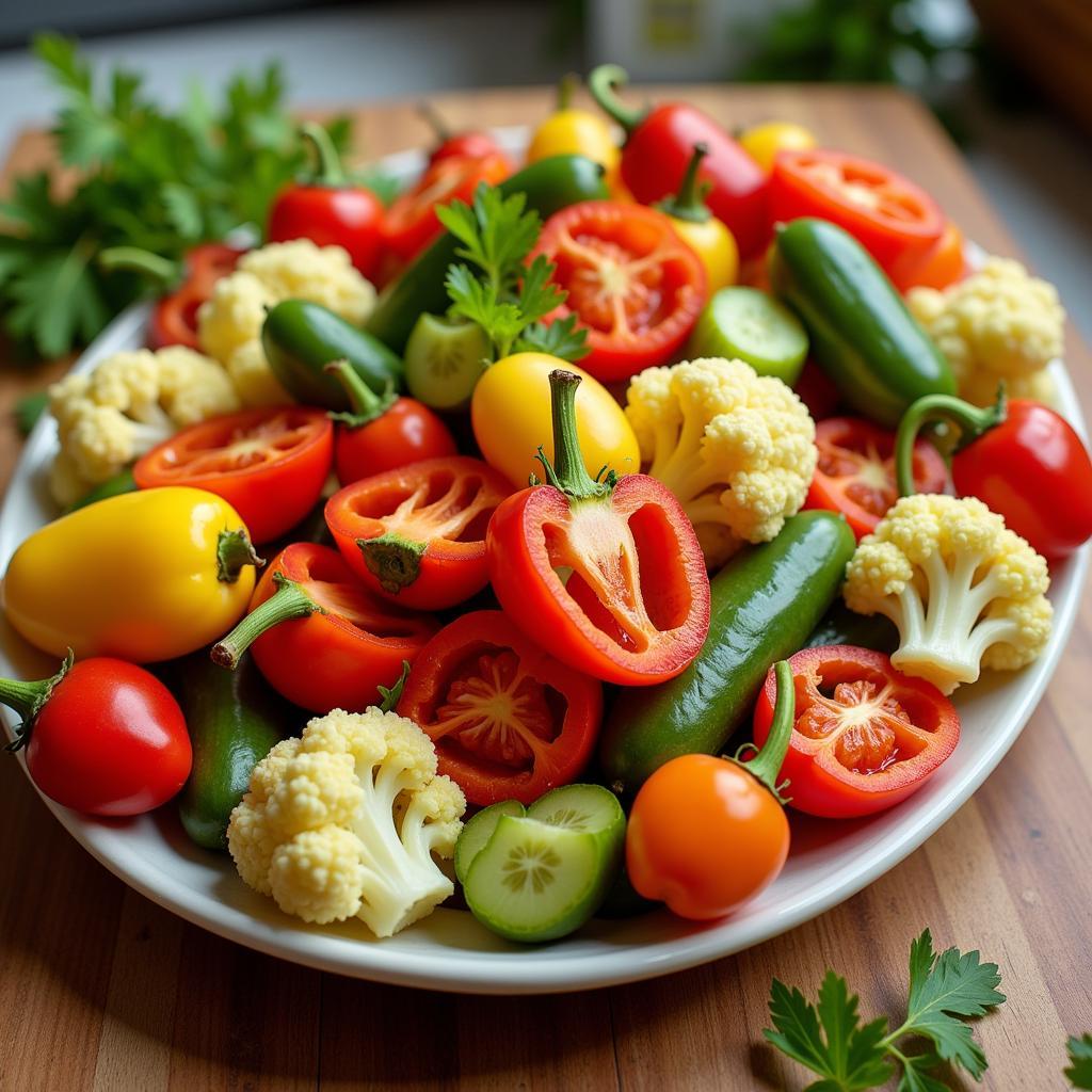 Delicious Pickled Foods Platter for Sale