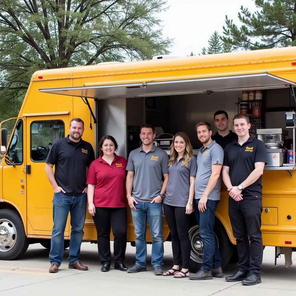 Demos Grille Food Truck Staff