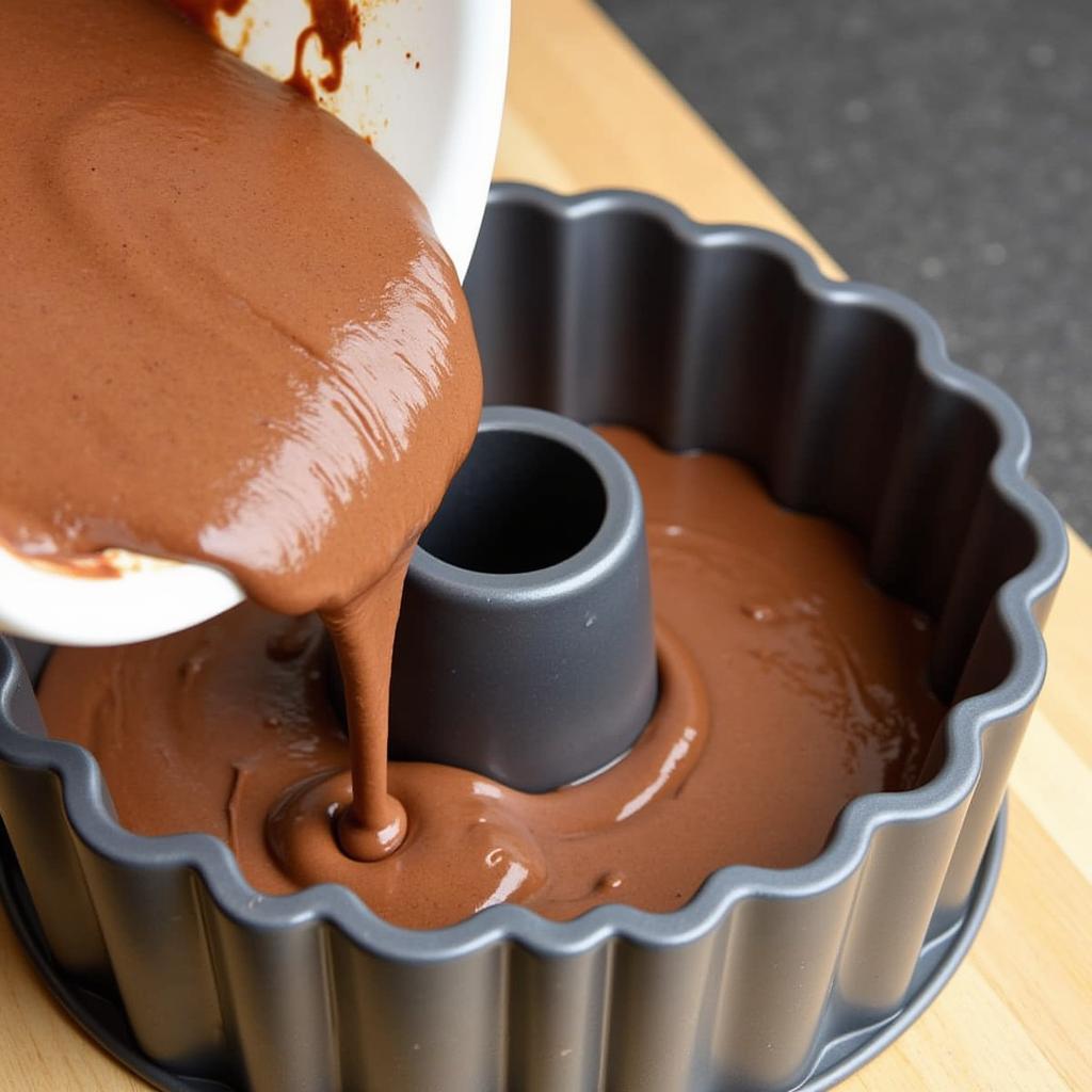 Devil's Food Pound Cake Batter