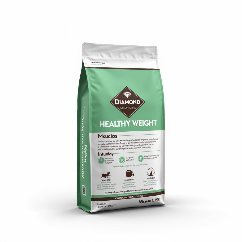 Diamond Healthy Weight Dog Food Bag