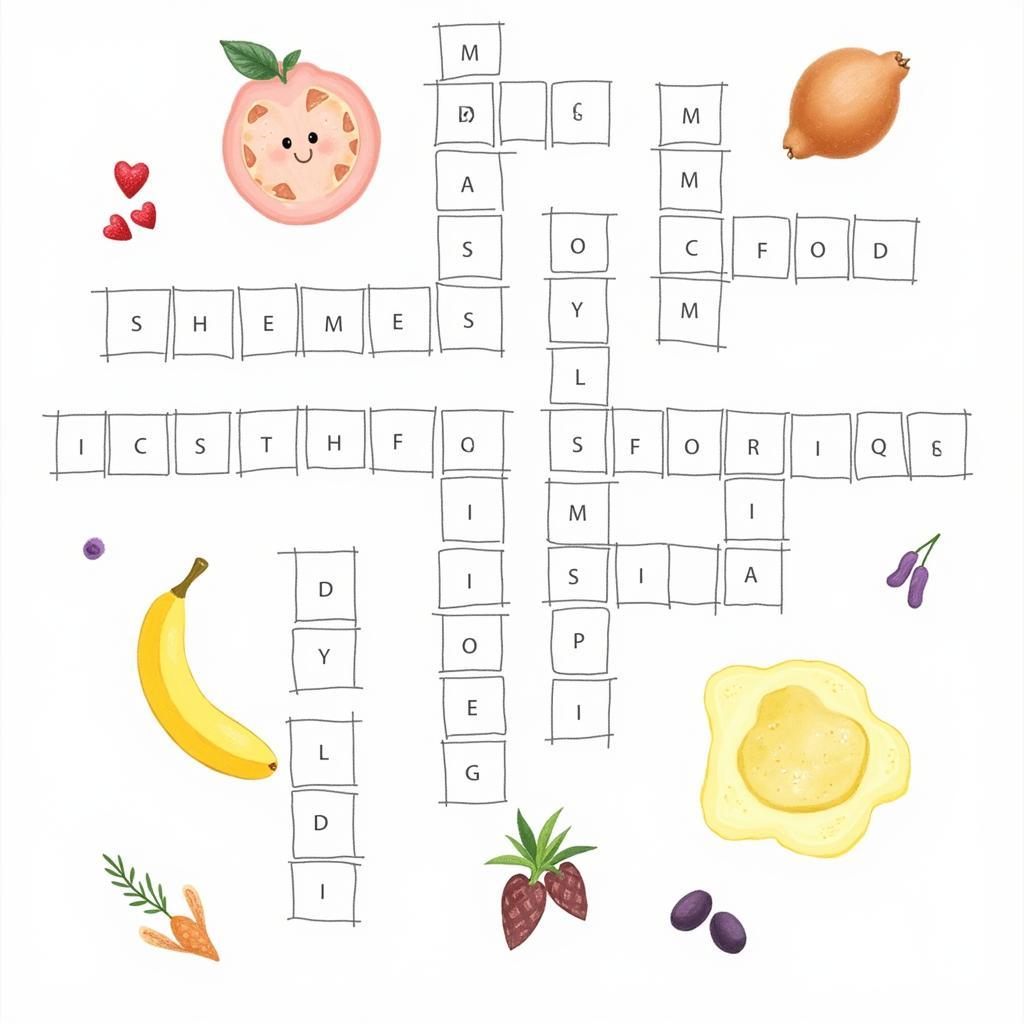 Solving a Diet Food Crossword Puzzle