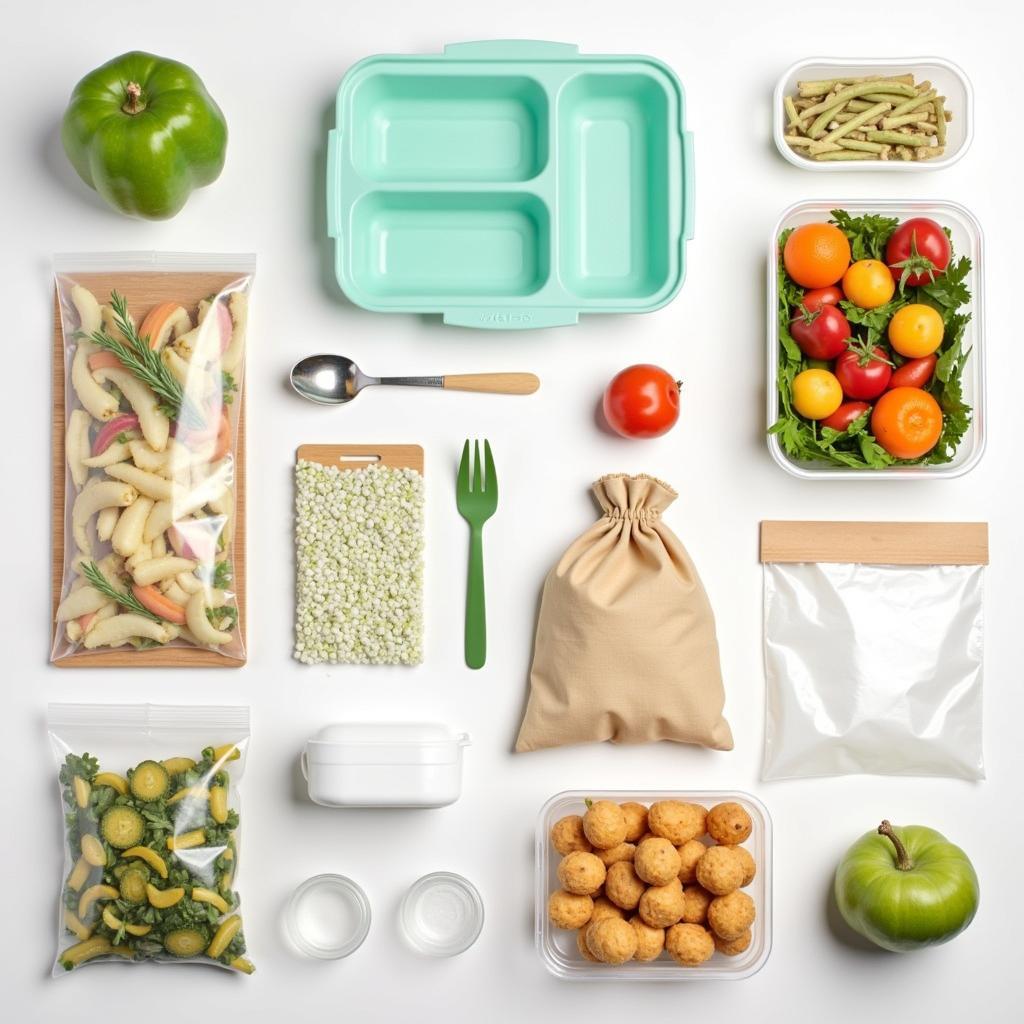 Assortment of Eco-Friendly Food Storage Options