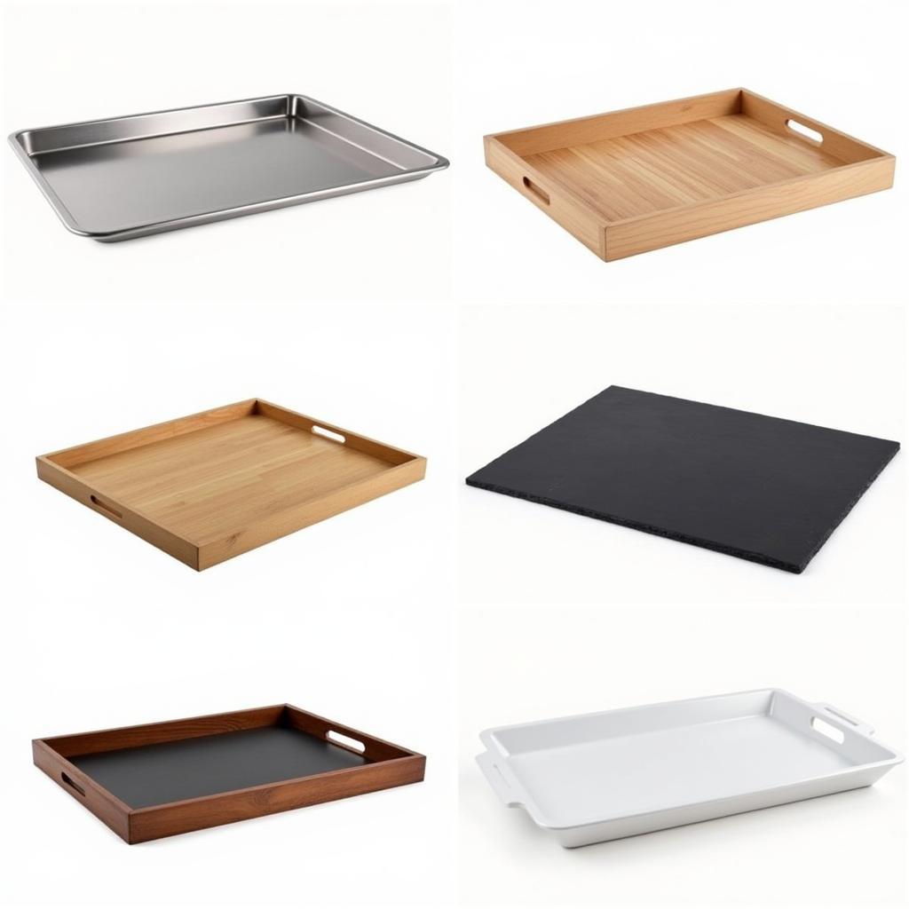 Different Food Tray Materials and Styles