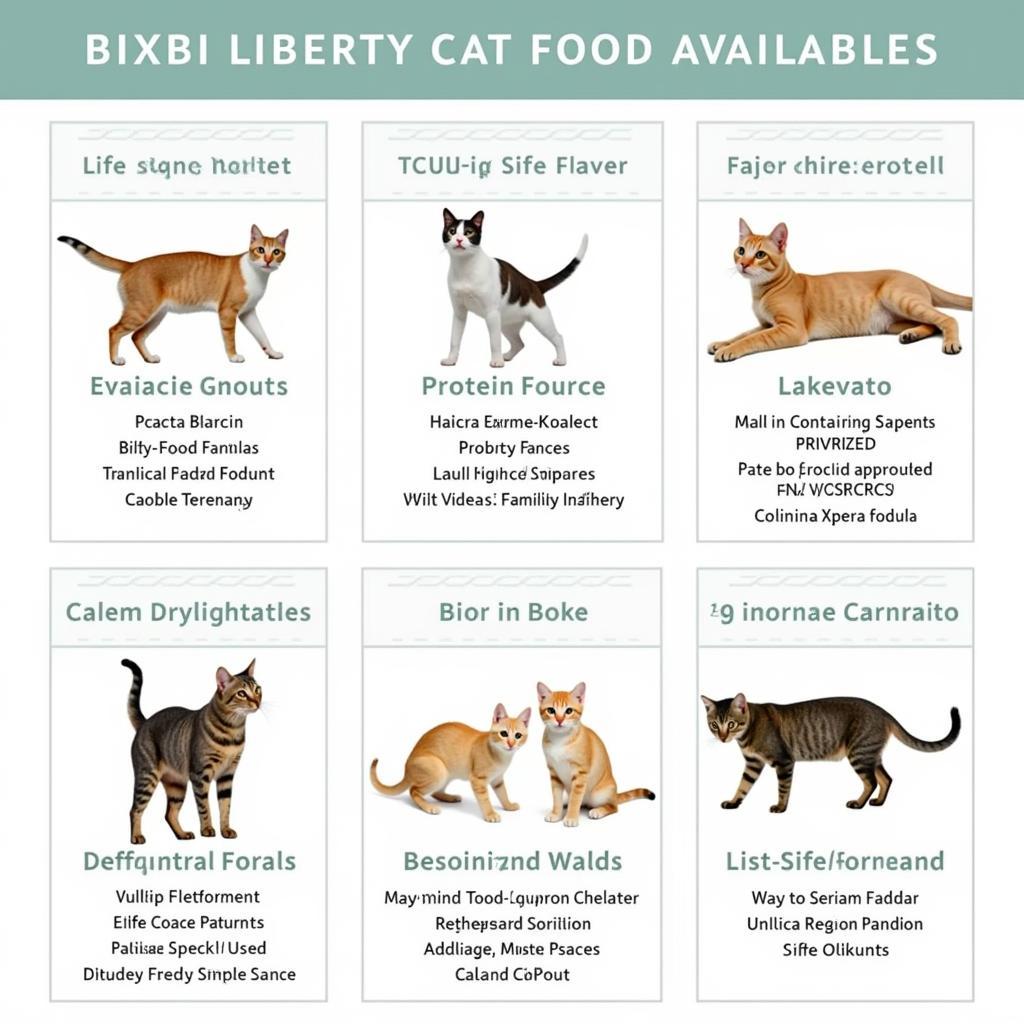 Bixbi Liberty Cat Food Formulas