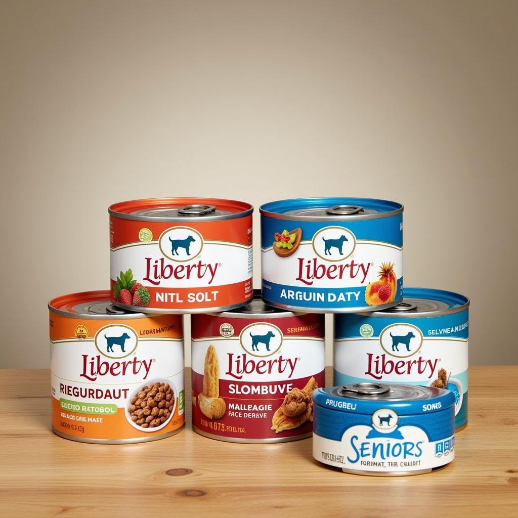 Liberty Canned Dog Food for Different Life Stages