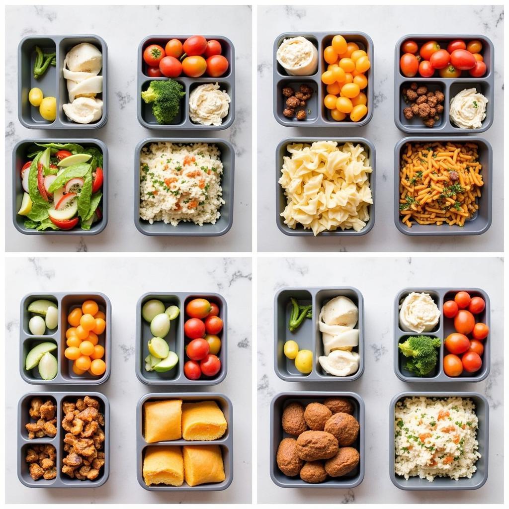 Different Lunch Box Ideas Using Food Containers