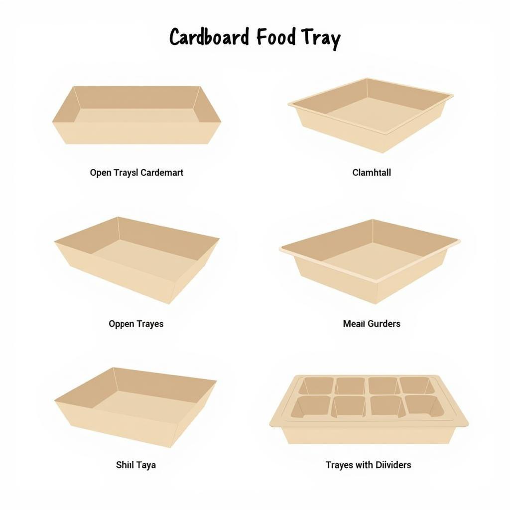 Various Types of Cardboard Food Trays Explained