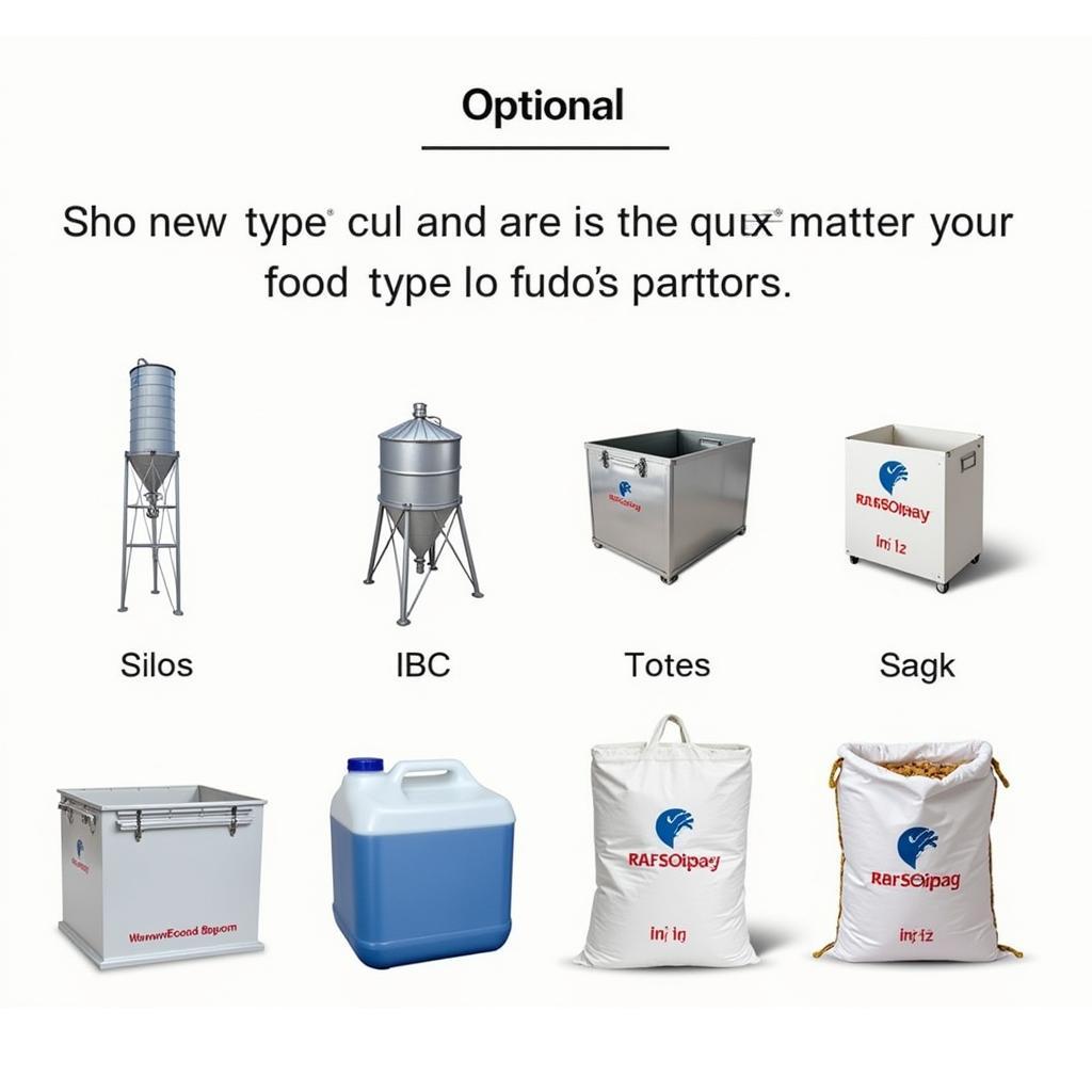 Different Types of Industrial Food Storage for Various Applications