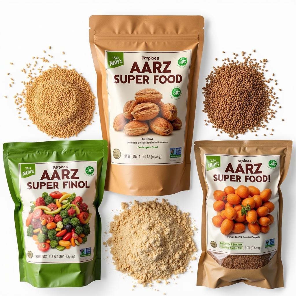 Various Forms of Aarz Superfood 