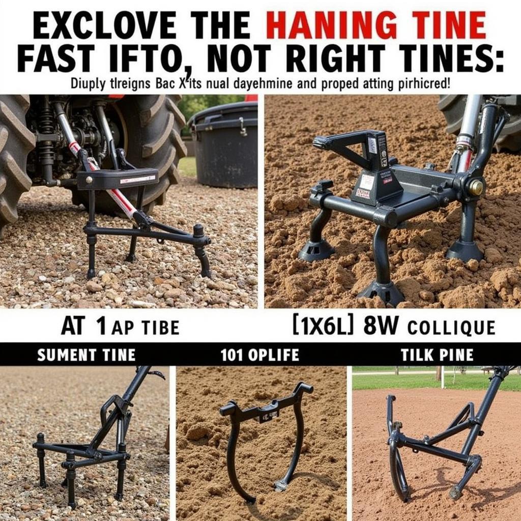 ATV Tiller Tines for Various Soil Types