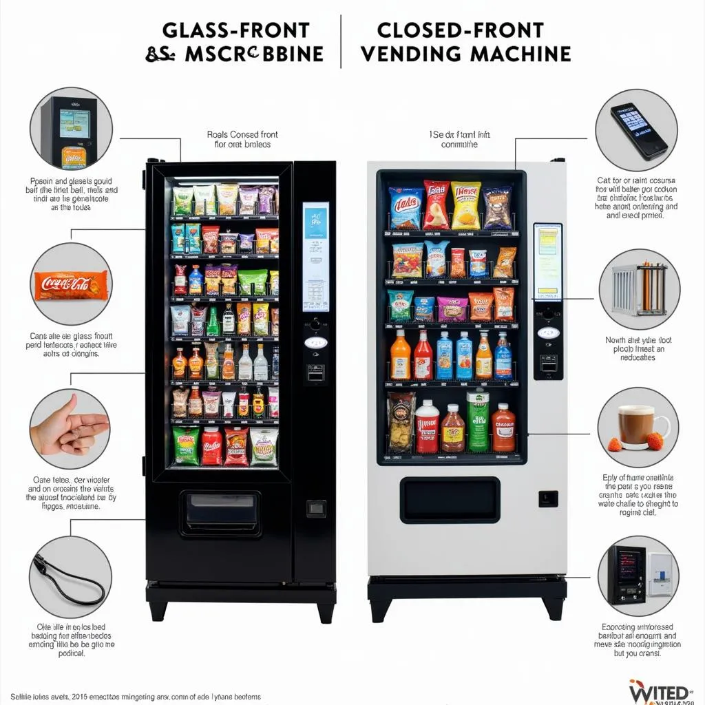 Different Types of Cold Food Vending Machines