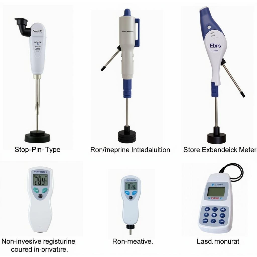 A variety of moisture meters for different food applications