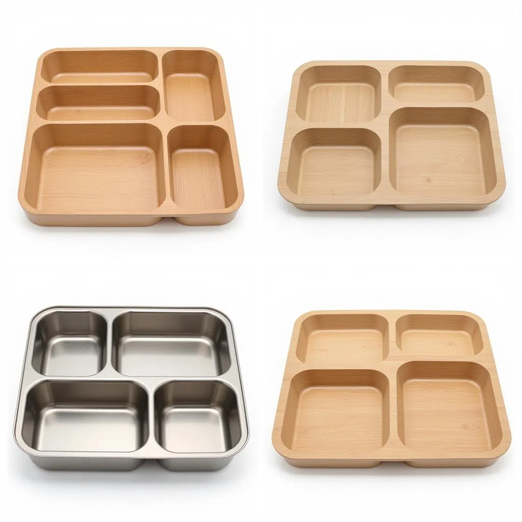 Different Types of Food Tray Compartments