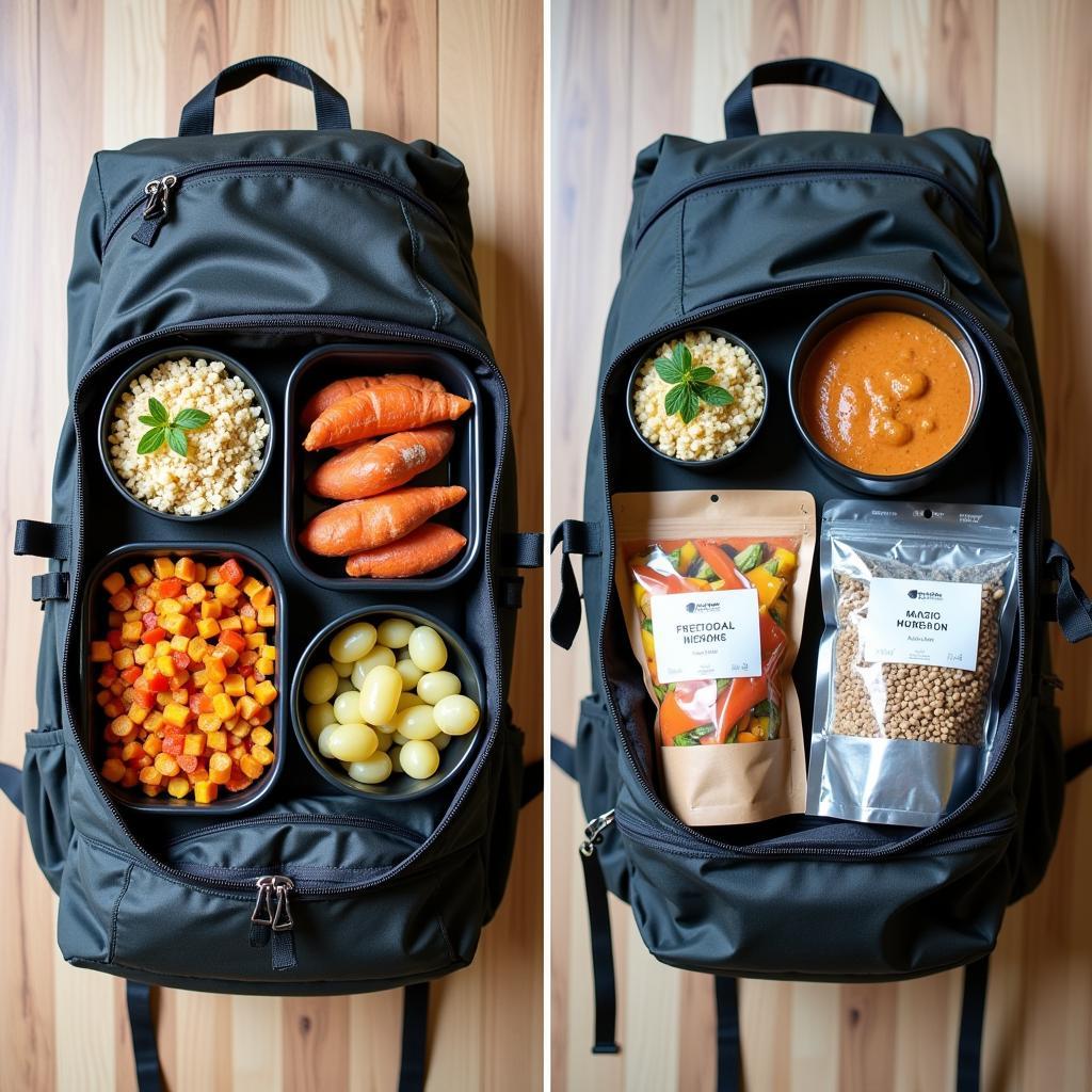 Backpacking meals and emergency food kits