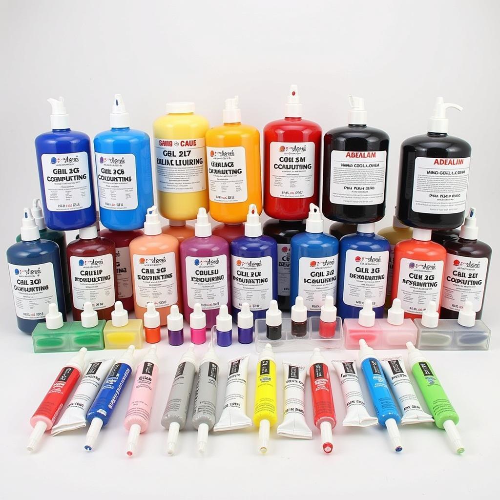 Different Types of Gel Food Colouring