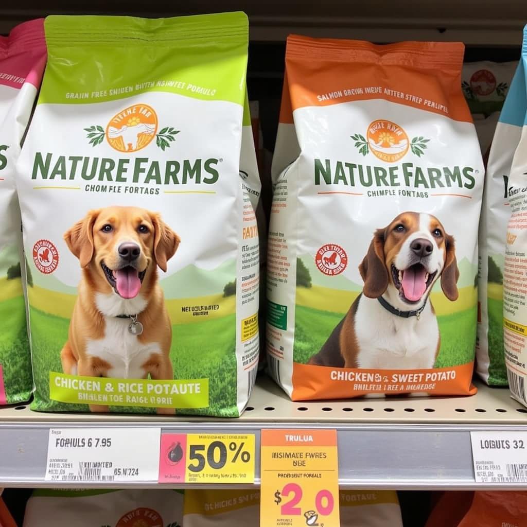 Different Types of Nature Farms Dog Food