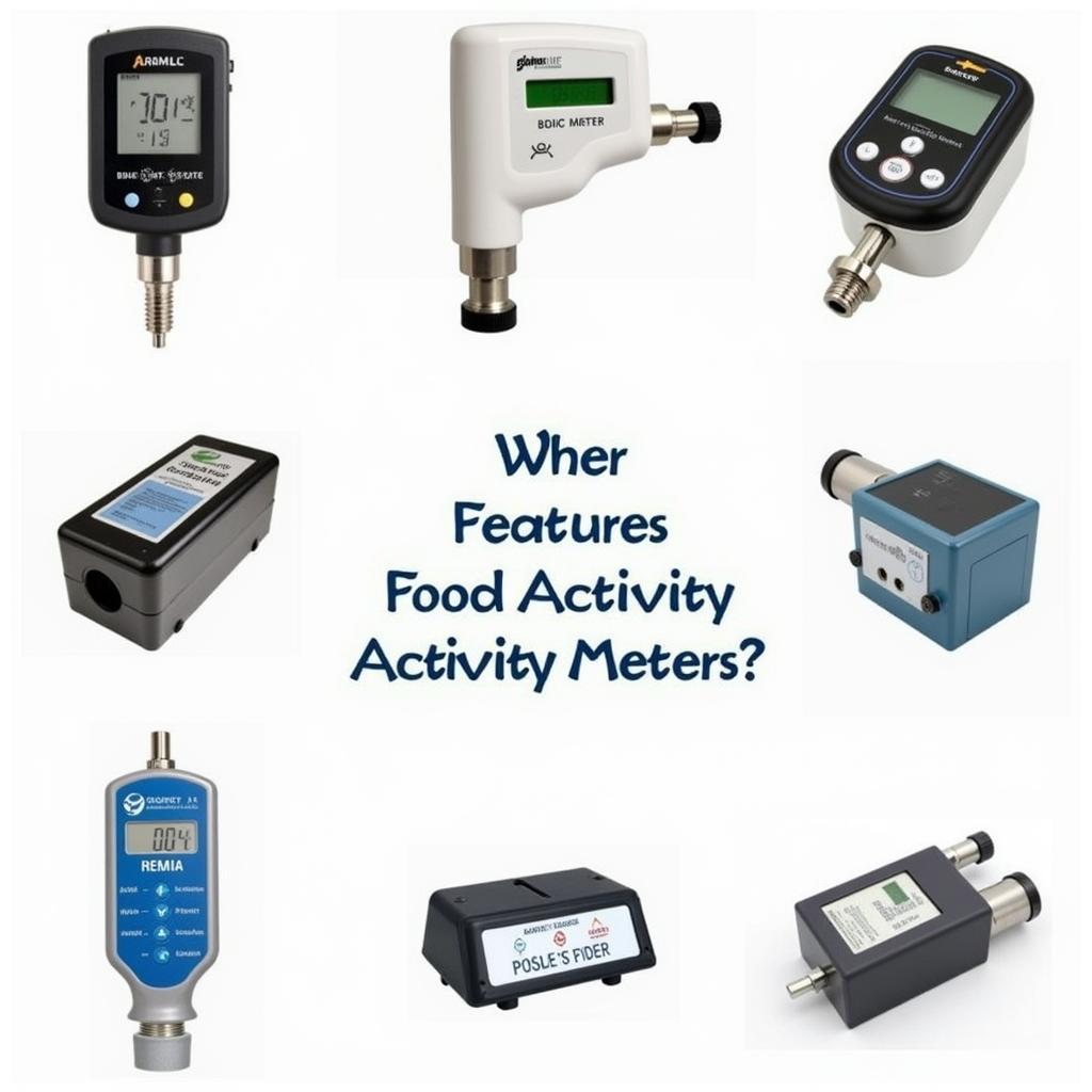 Various Types of Water Activity Meters for Food Testing