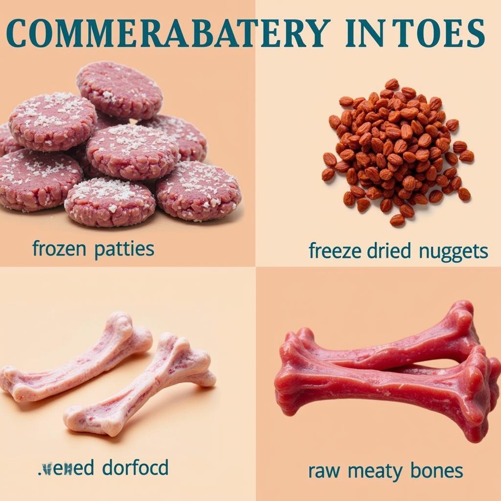 Different Types of Raw Dog Food