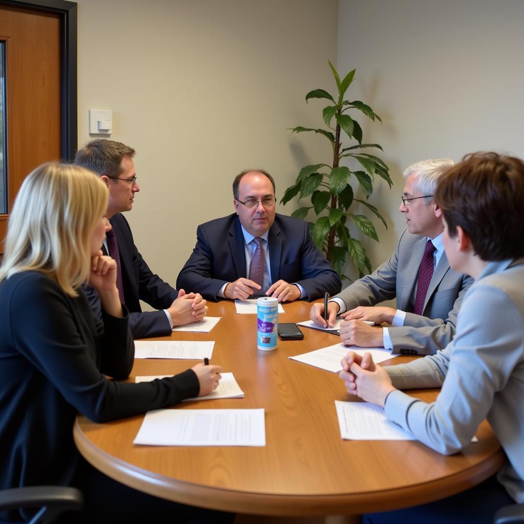 Director of Development and Communications Meeting with Stakeholders