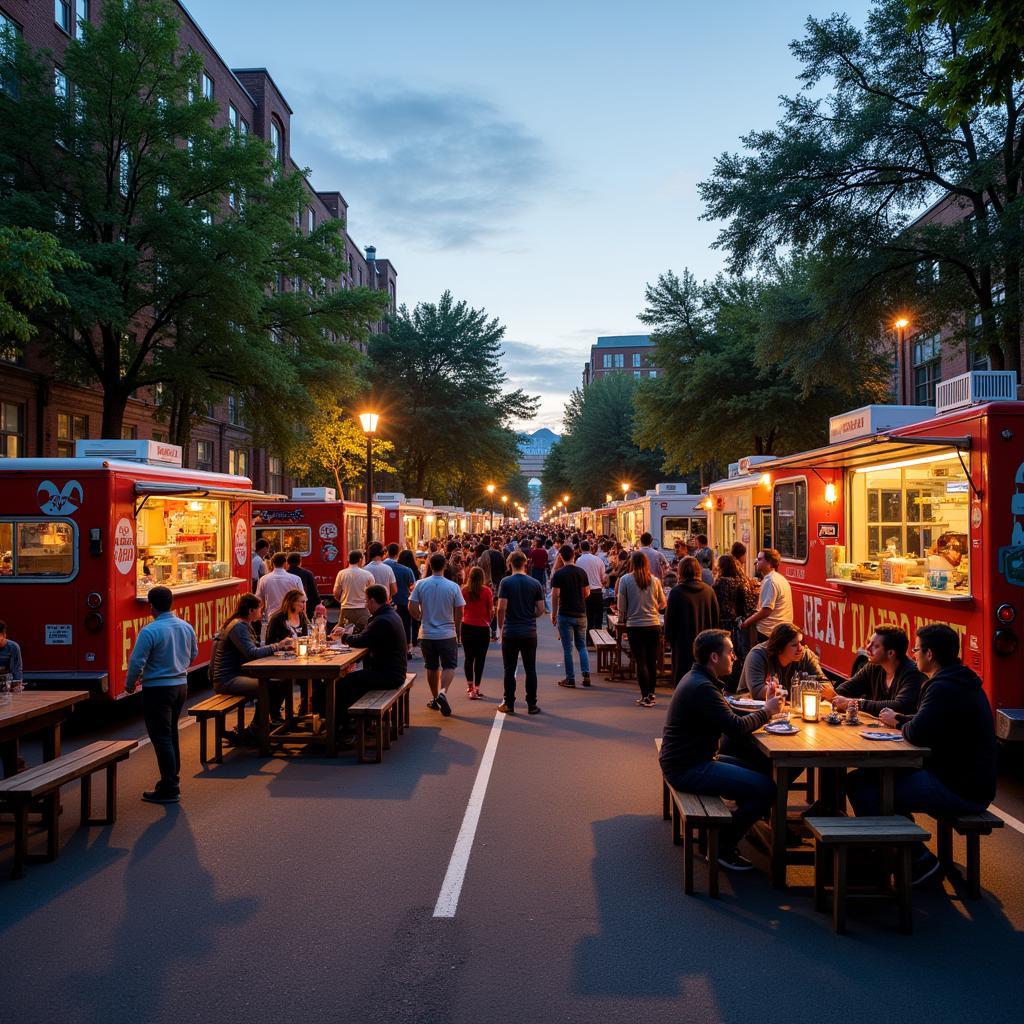 District Food Truck Scene