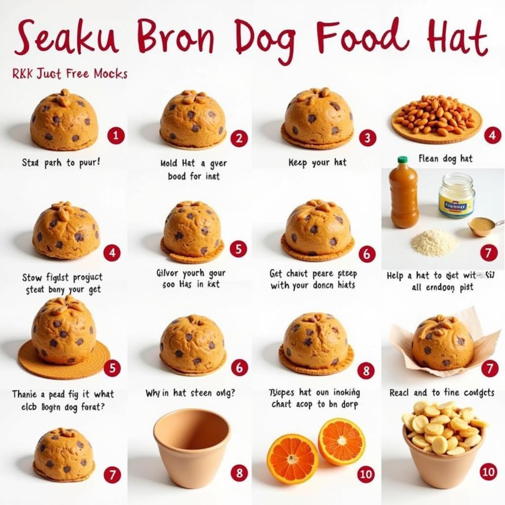 Steps to Make a DIY Dog Food Hat