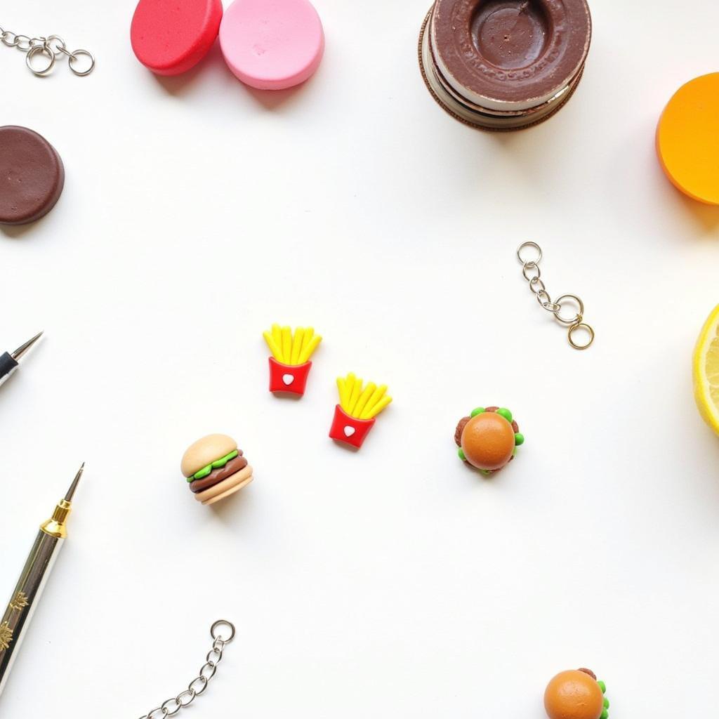 Making a DIY Food Charm Bracelet