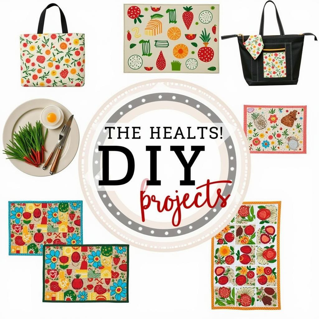 DIY Projects Using Food-Themed Fabric