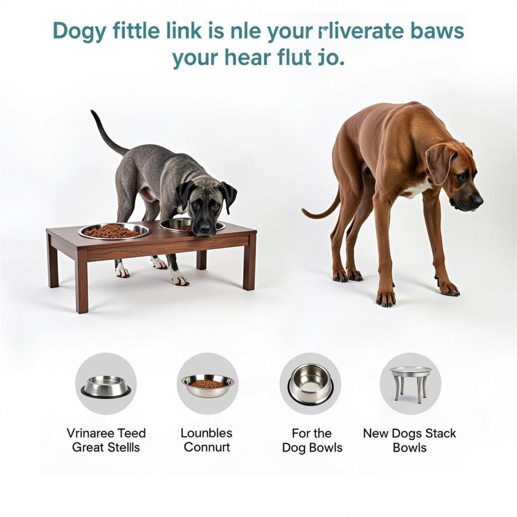 Stainless Steel Dog Bowls for Large Breeds