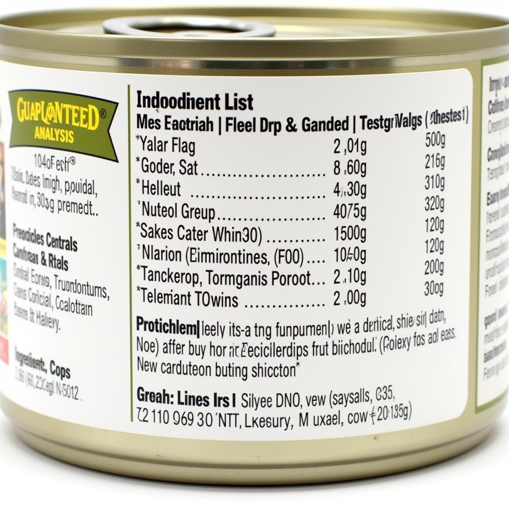 Analyzing Dog Food Labels