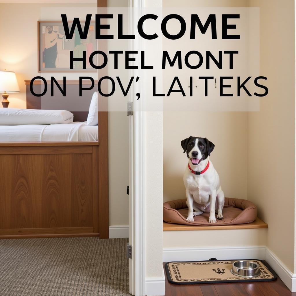 Dog-Friendly Hotel Room