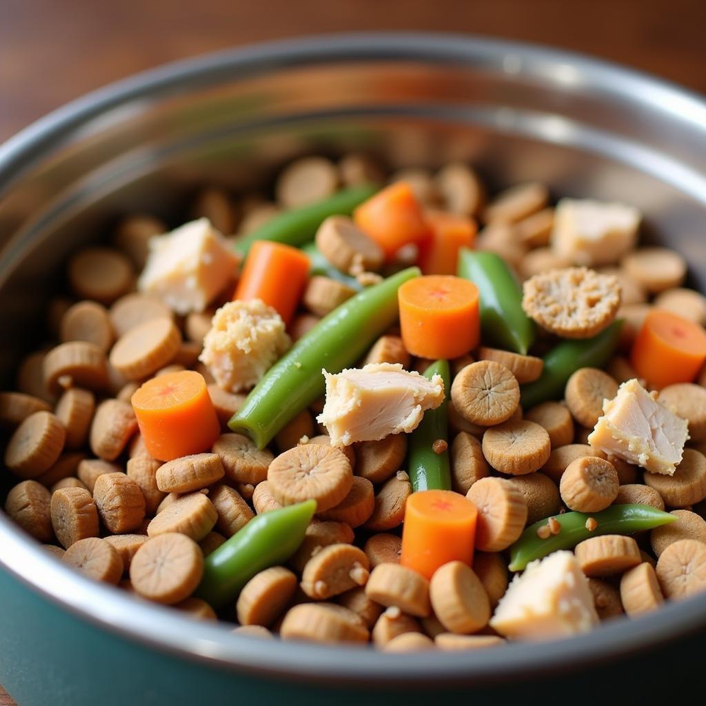 Mixing Kibble with Fresh Food for Dogs