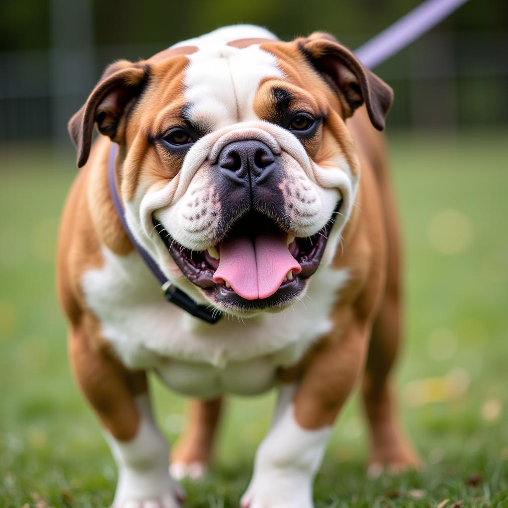 Dog Overweight Struggling to Walk