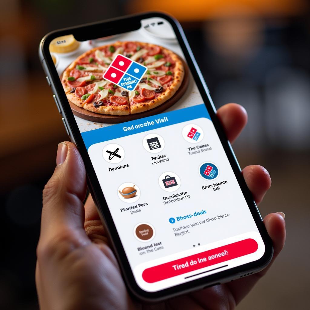 Domino's Mobile App for South Bay Customers 