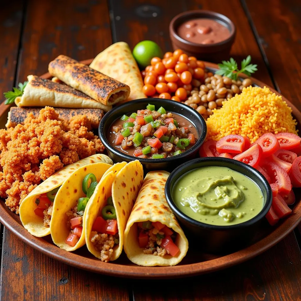 Don Taco Mexican Food Platter